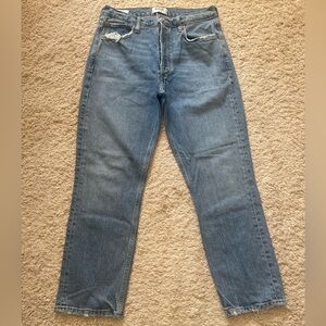 Agolde Riley crop jeans